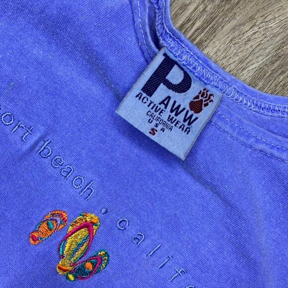 Vintage Cotton California Souvenir Summer Dress (M/L) - Picture 4 of 5